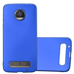 Motorola MOTO Z2 Suojakuori Suojakotelo Case (Sininen)
