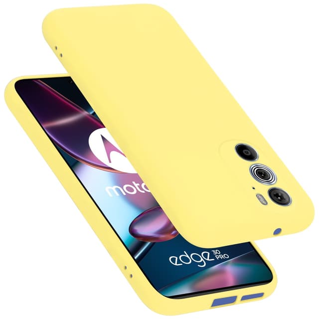 Motorola EDGE 30 PRO / EDGE+ Skal Fodral Case (Gul)