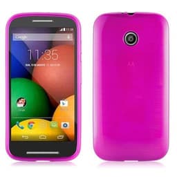 Motorola MOTO E Suojakuori Kotelo (Vaaleanpunainen)