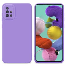 Samsung Galaxy A51 4G / M40s Deksel cover case (lilla)