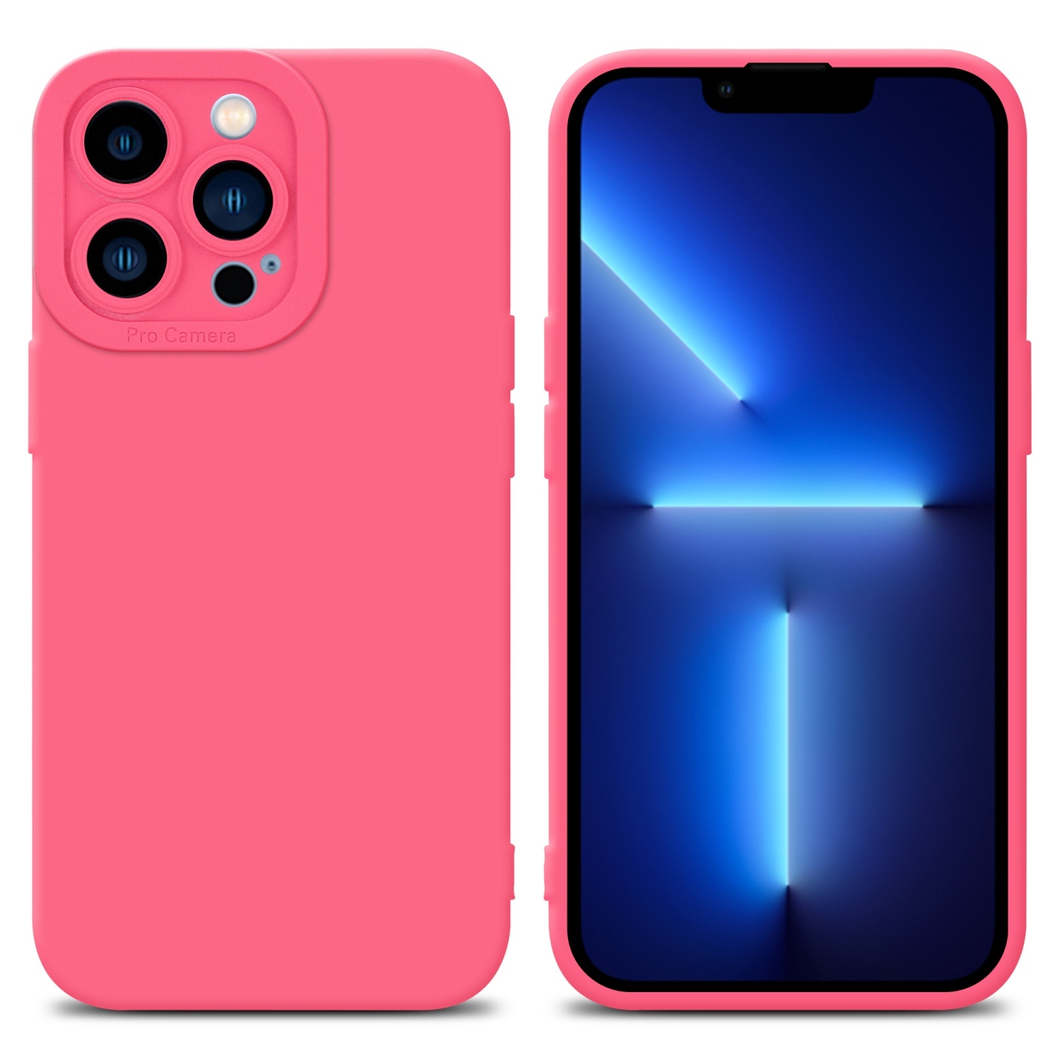 iPhone 12 PRO MAX Suojakuori Suojakotelo (Punainen)