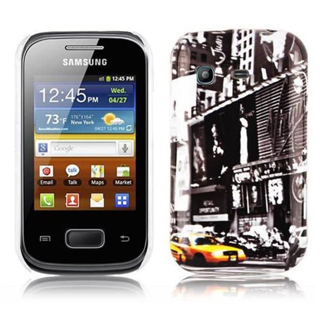 Samsung Galaxy POCKET Skal Fodral Case (Grå)