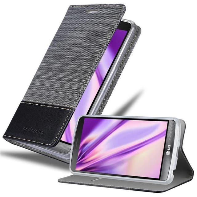 LG G3 Pungetui Cover Case (Grå)