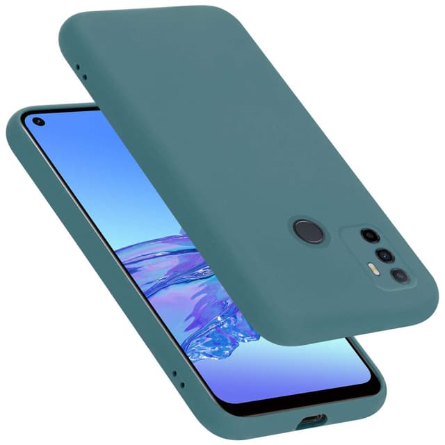Oppo A53s Skal Fodral Case (Grön)