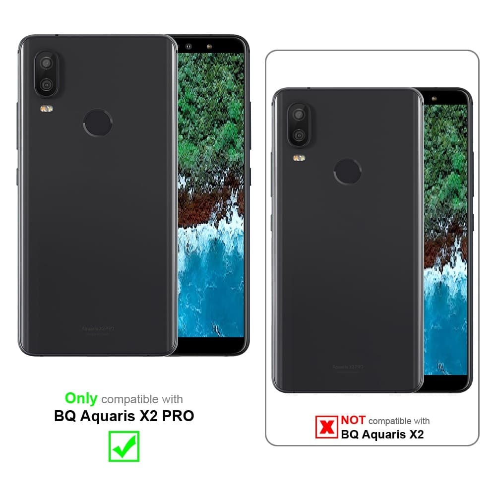 atFoliX 3x Pellicola Protettiva per bq Aquaris X2 Pro chiaro