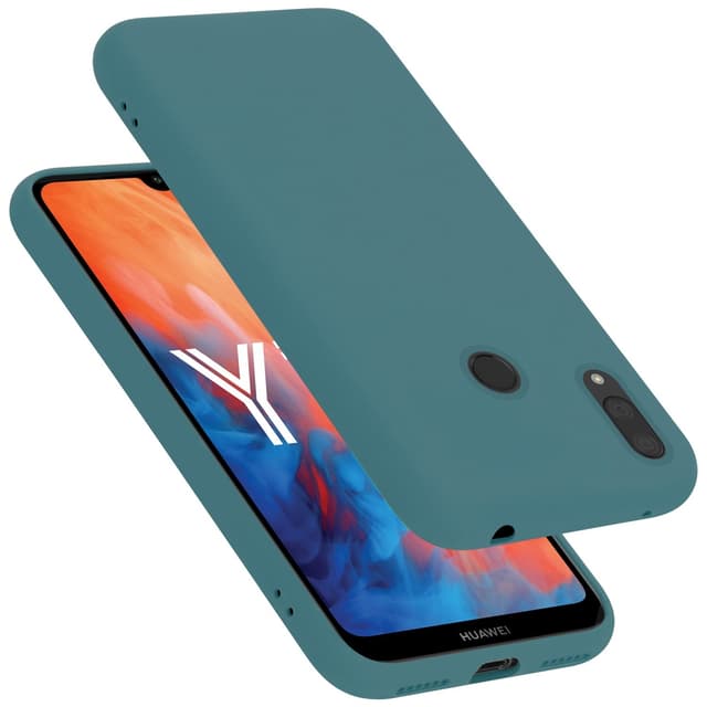 Huawei Y7 2019 / Y7 PRIME 2019 Skal Fodral Case (Grön)