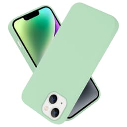 iPhone 14 Skal Fodral Case (Grön)