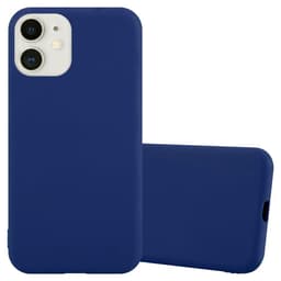 iPhone 12 MINI deksel tpu case cover (blå)