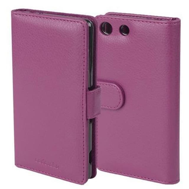 Sony Xperia M5 Plånboksfodral Skal (Lila)