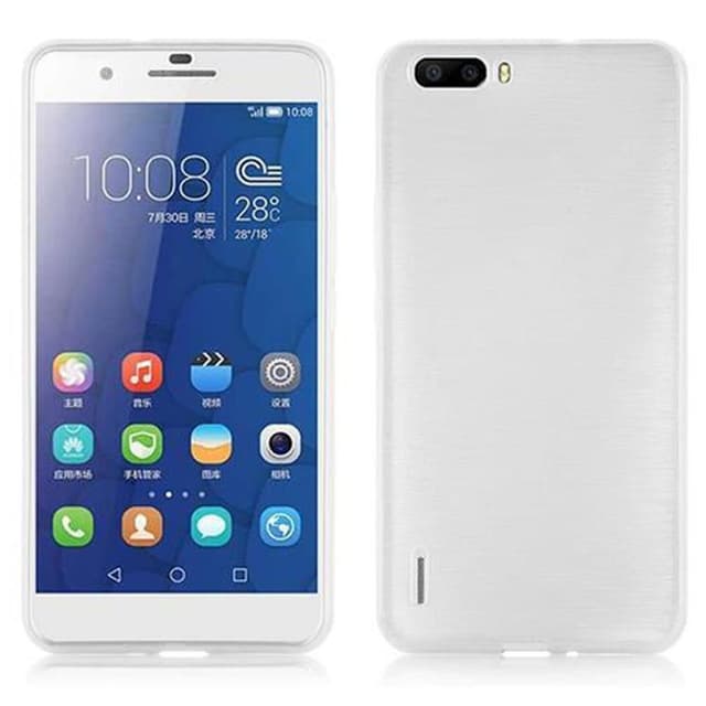 Honor 6 PLUS Cover Etui Case (Sølv)