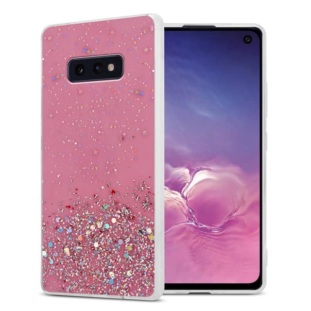 Samsung Galaxy S10e Suojakuori Kotelo (Vaaleanpunainen)