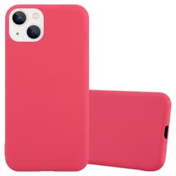 iPhone 14 PLUS deksel tpu case cover (rød)