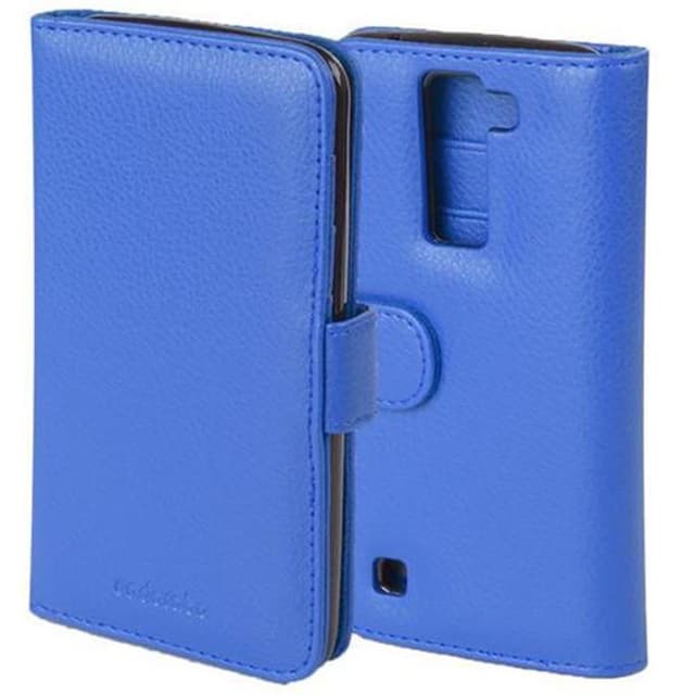 LG K8 2016 lommebokdeksel case (blå)
