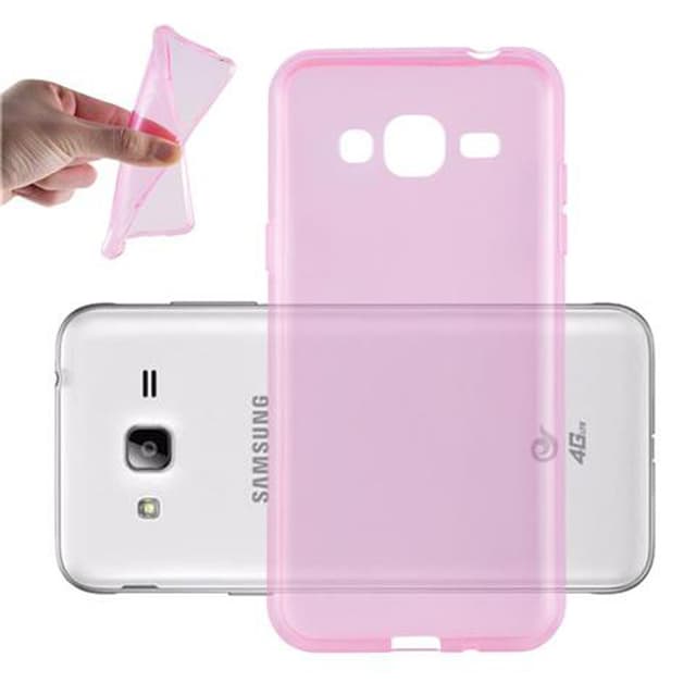 Samsung Galaxy J3 2016 Skal Fodral Case (Rosa)