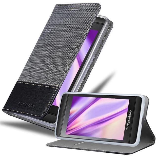 Blackberry Z10 Pungetui Cover Case (Grå)