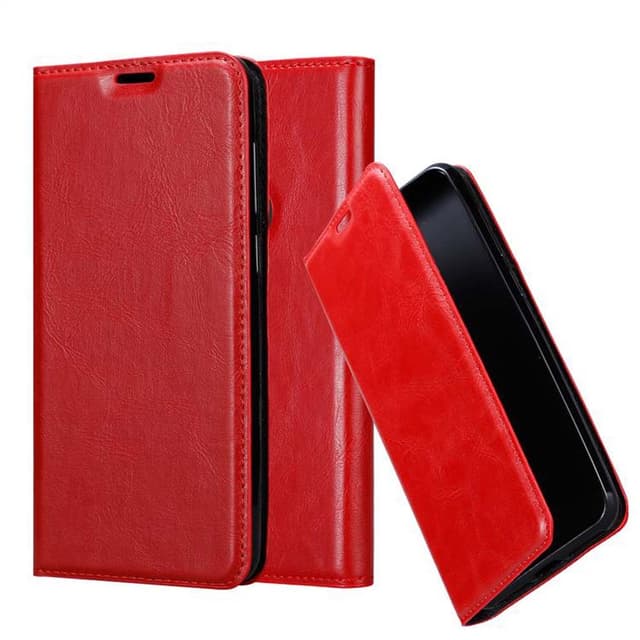 Samsung Galaxy A6s lommebokdeksel case (rød)
