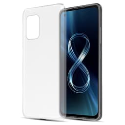 Asus ZenFone 8 Suojakuori Kotelo (Läpinäkyvä)