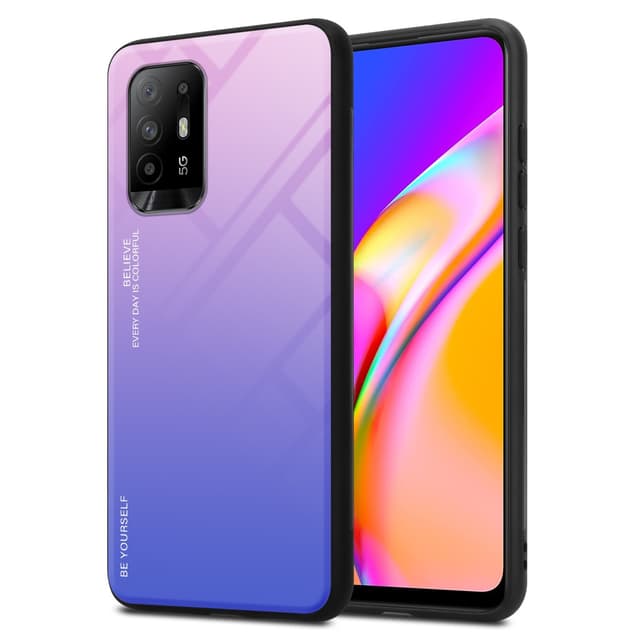 Oppo A94 5G Skal Fodral Case (Svart)
