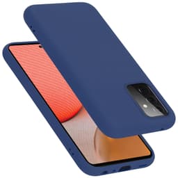 Samsung Galaxy A72 4G / 5G Suojakuori Kotelo (Sininen)