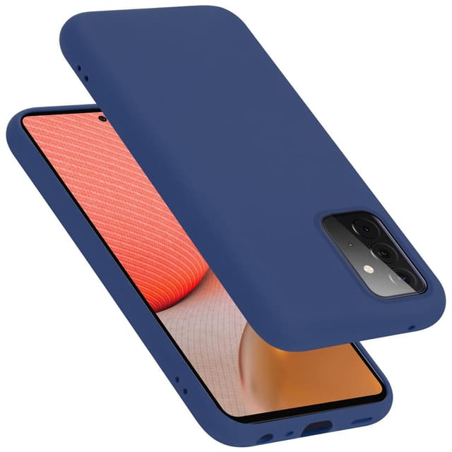 Samsung Galaxy A72 4G / 5G Suojakuori Kotelo (Sininen)