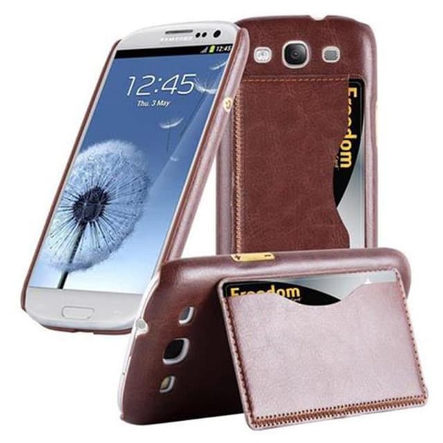 Samsung Galaxy S3 / S3 NEO Skal Fodral Case (Brun)