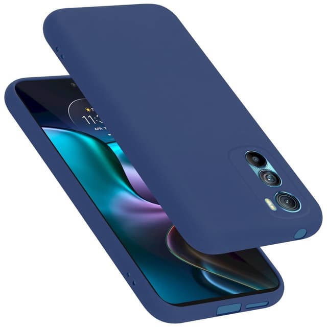 Motorola EDGE 30 Suojakuori Kotelo Case (Sininen)