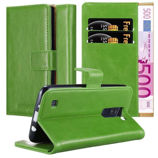 Cover LG K8 2016 Etui Case (Grøn)