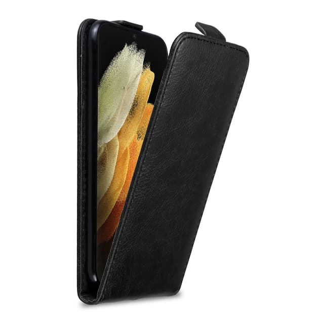 Samsung Galaxy S22 ULTRA Flipfodral Skal (Svart)