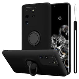Samsung Galaxy S20 ULTRA Suojakuori Kotelo (Musta)