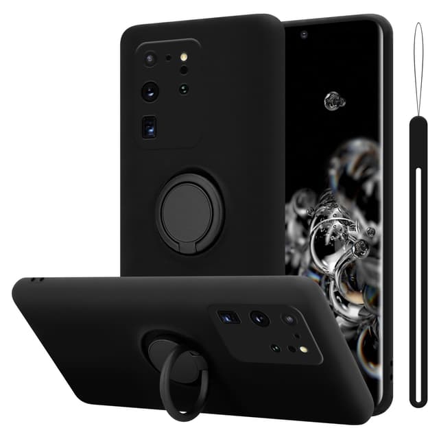 Samsung Galaxy S20 ULTRA Suojakuori Kotelo (Musta)