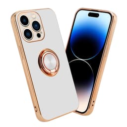 iPhone 14 PRO MAX Suojakuori Suojakotelo (Valkoinen)