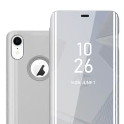 iPhone XR lommebokdeksel etui (sølv)