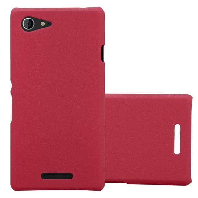 Sony Xperia E3 Suojakuori Kotelo Case (Punainen)