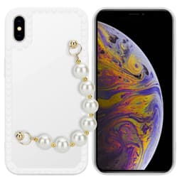 iPhone XS MAX Suojakuori Suojakotelo (Valkoinen)