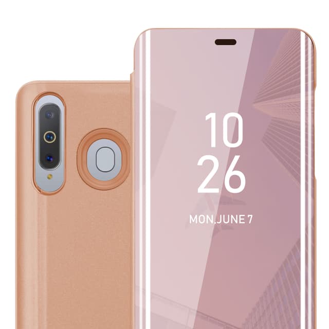 Samsung Galaxy A8s Pungetui Cover Case (Lyserød)