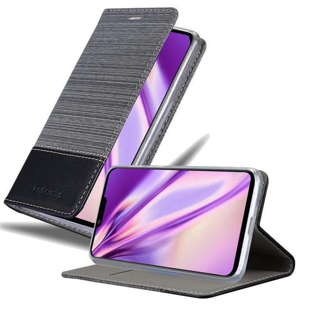 LG G8 Plånboksfodral Skal (Grå)
