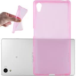 Sony Xperia Z5 Cover TPU Etui (Lyserød)