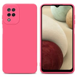 Samsung Galaxy A12 / M12 Suojakuori Kotelo (Punainen)