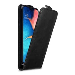Samsung Galaxy A10e / A20e deksel flip cover (svart)