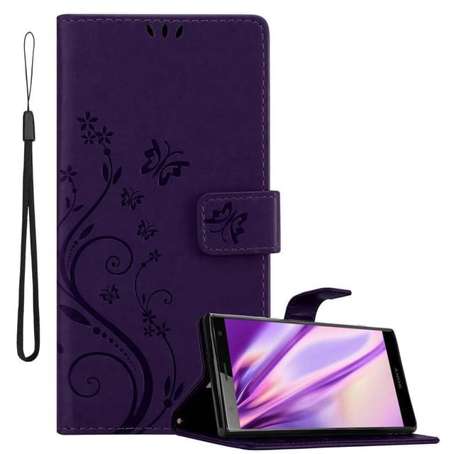 Sony Xperia XZ2 Pungetui Cover Case (Lilla)