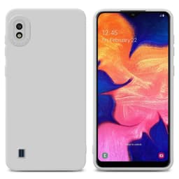 Samsung Galaxy A10 Suojakuori Suojakotelo (Valkoinen)