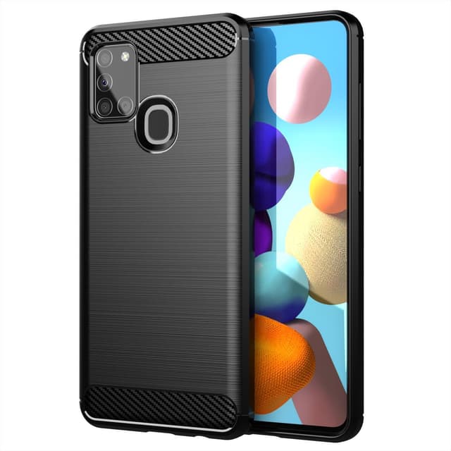 Deksel Samsung Galaxy A21s ultra slim (svart)