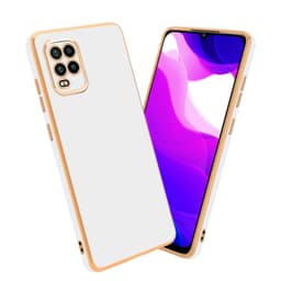 Xiaomi Mi 10 LITE silikondeksel case (Hvit)
