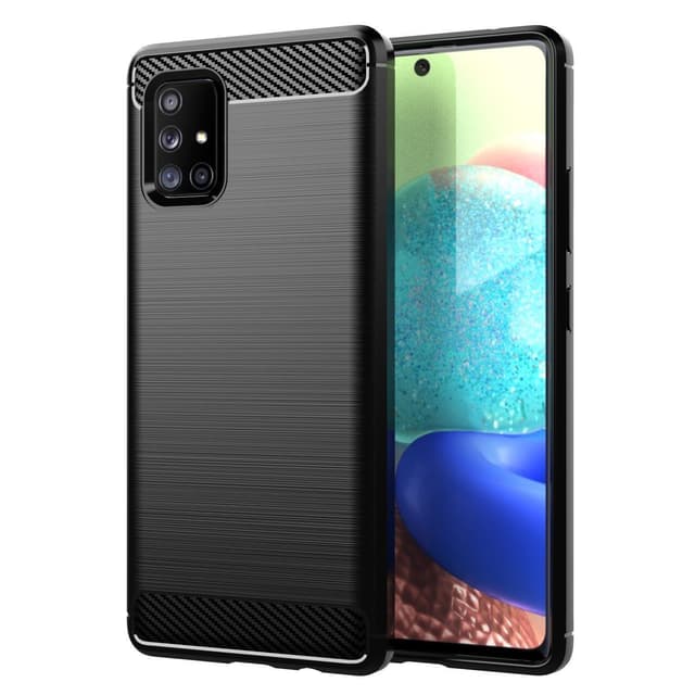 Suojakuori Samsung Galaxy A71 5G Kotelo (Musta)