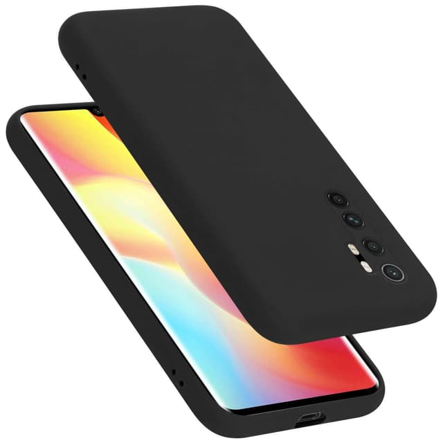 Xiaomi Mi NOTE 10 LITE Skal Fodral Case (Svart)