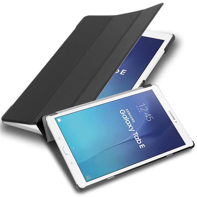 Samsung Galaxy Tab E (9.6 tum) Skal Fodral Case (Svart)