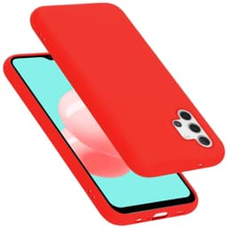 Samsung Galaxy A32 5G silikondeksel case (rød)