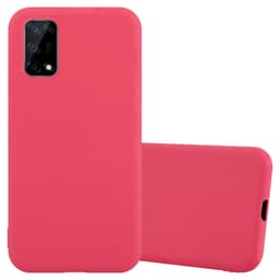 Realme 7 5G Suojakuori Kotelo Case Cover (Punainen)