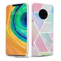 Huawei MATE 30 PRO Pungetui Cover Case (Lyserød)