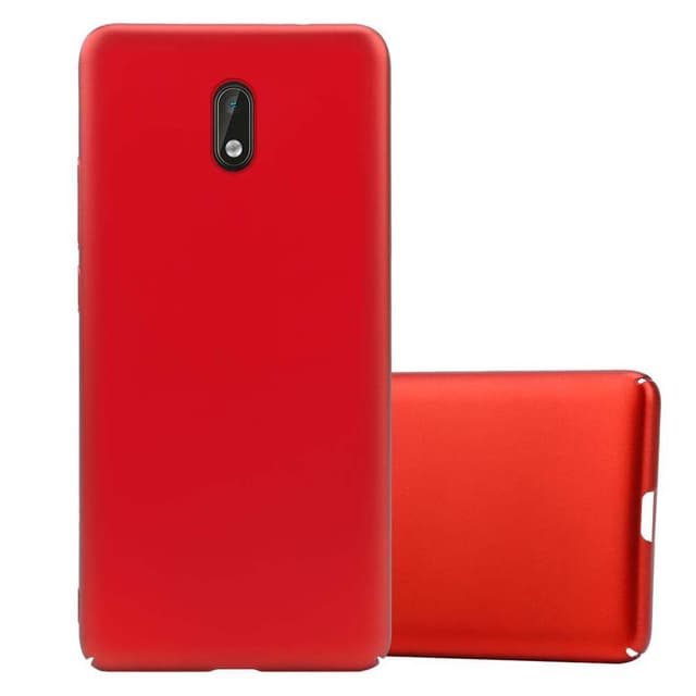 Nokia 3 2017 Suojakuori Kotelo Cover (Punainen)